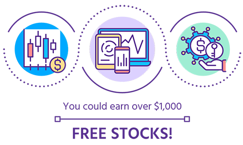 You could earn over $1,000 in free stocks!